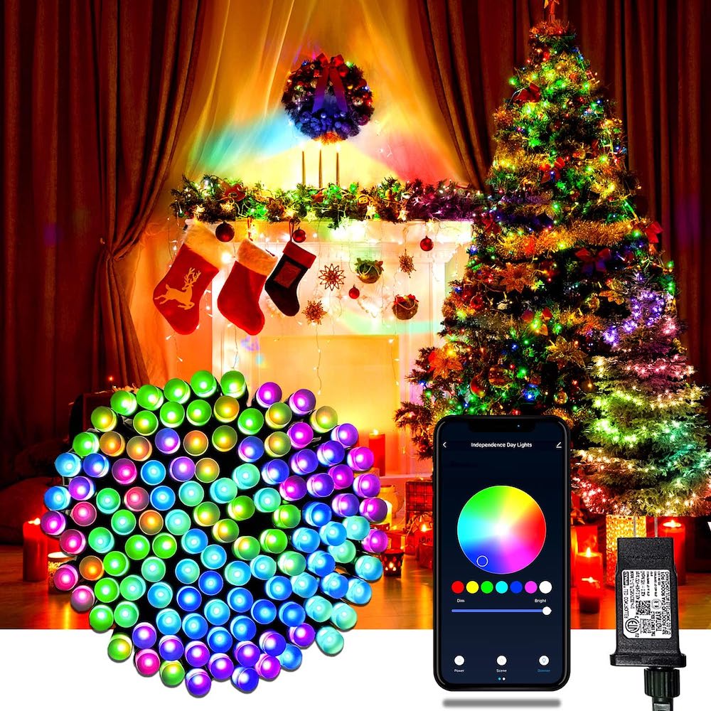 Luces LED navideñas inteligentes