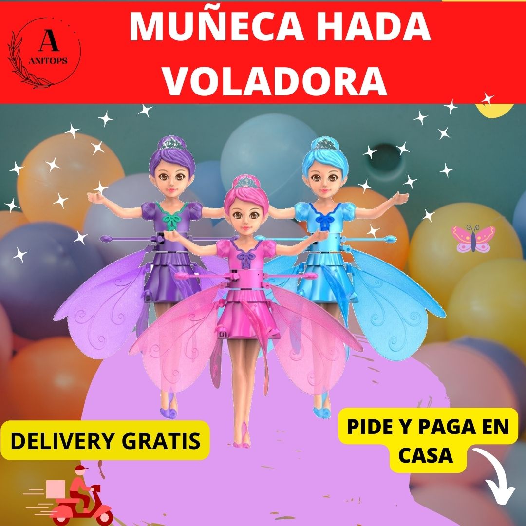 MUÑECA HADA VOLADORA