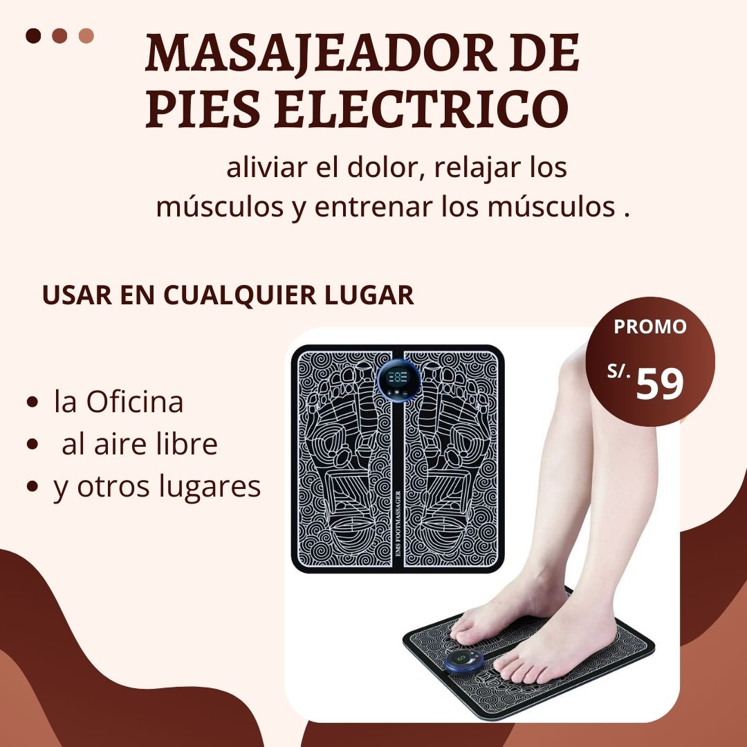 MASAJEADOR DE PIES ELECTRICO