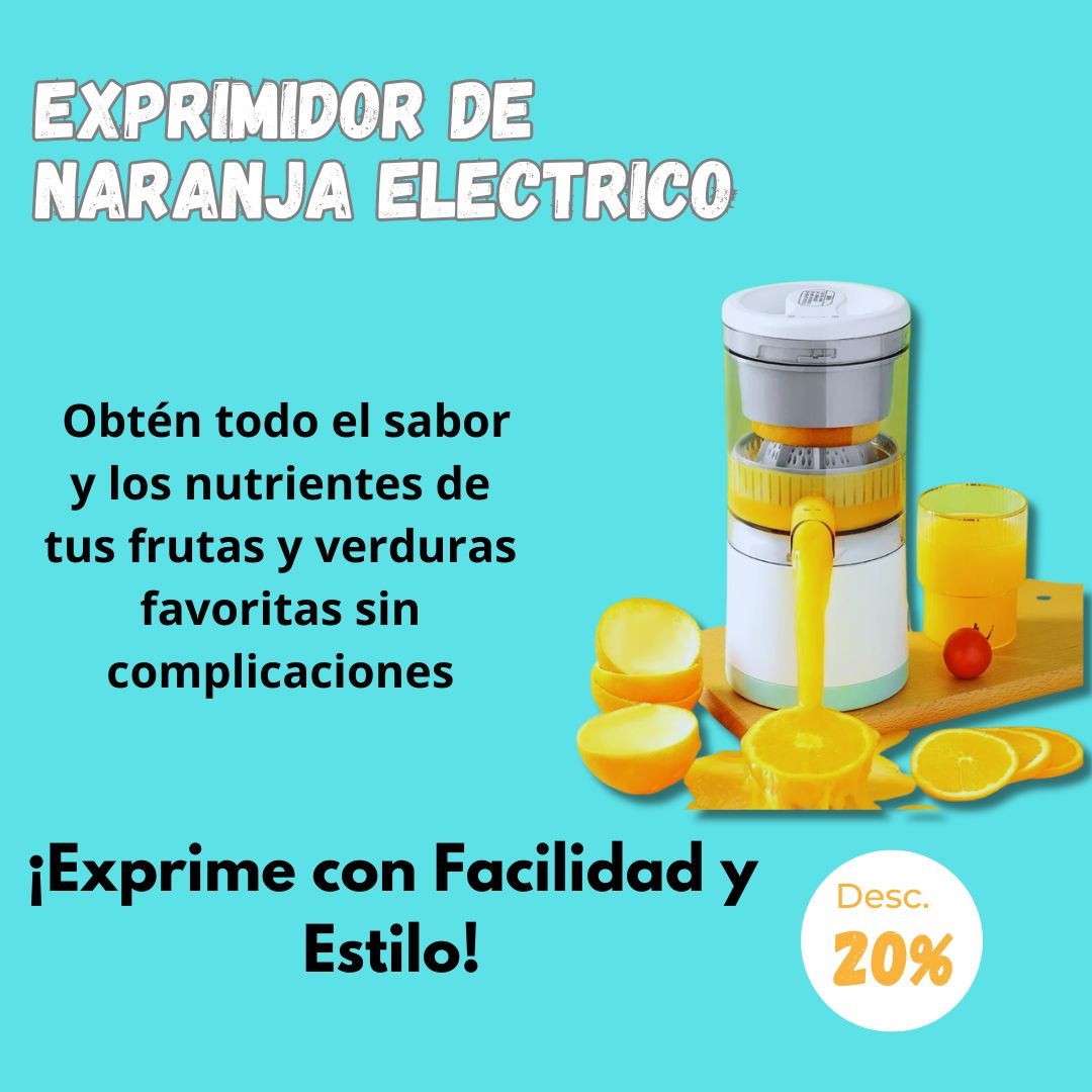 Exprimidor de Naranjas Eléctrico🍹